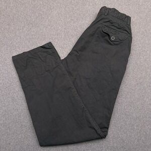 Vintage Giorgio Armani Golf Pants Mens 29x33 Gray Chino 100% Cotton Preppy Italy